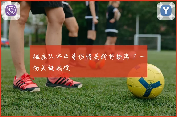 雄鹿队字母哥伤情更新将缺席下一场关键战役