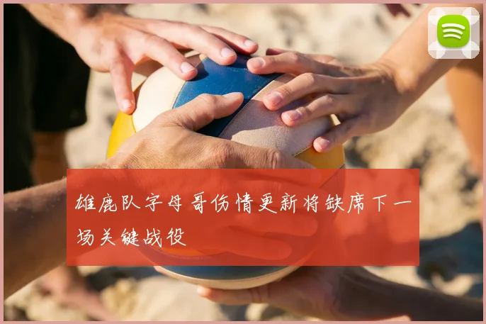 雄鹿队字母哥伤情更新将缺席下一场关键战役